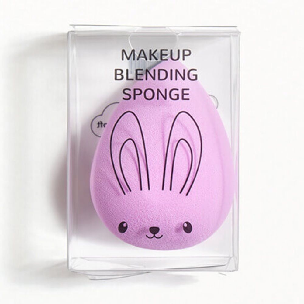 NWT M2U NYC Makeup Blending Sponge in Lavender Rabbit